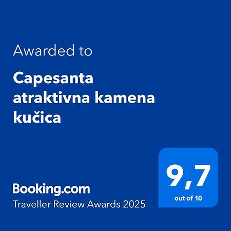 Capesanta Atraktivna Kamena Kucica Villa Lukoran ภายนอก รูปภาพ